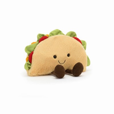 Jellycat Taco New Zealand | UYGKB4267